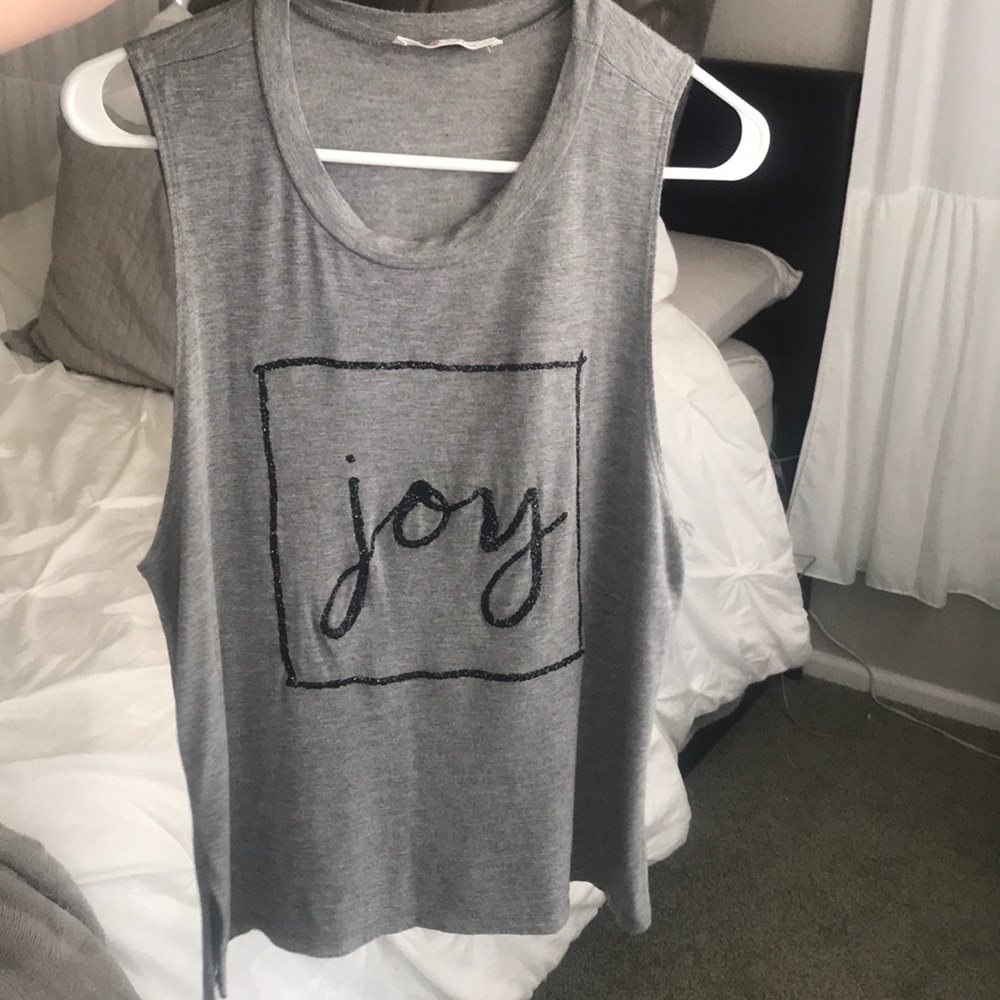 Graphic Tank Top - JOY